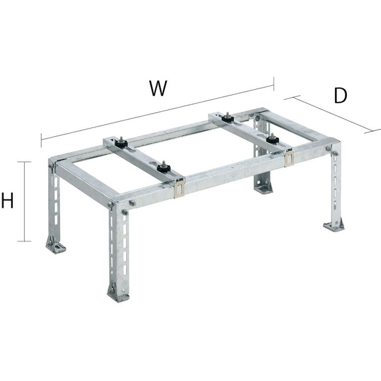 C-NZJ-2｜日晴金属｜クーラーキャッチャー GOシリーズ 平地・傾斜置