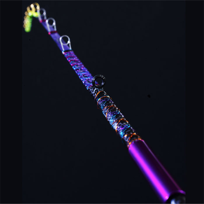 ☆バリバス ワカサギ穂先 スーパー桧原MAX333燻紫銀（いぶしぎん）RX