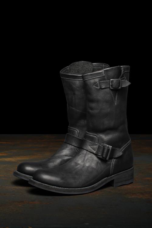 JP SHOULDER GARMENT-DYED ENGINEER BOOTS | ISAMU KATAYAMA BACKLASH