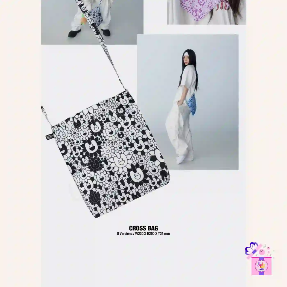 NewJeans – Supernatural [5x Cross Bag ver. SET] + Weverse Gifts