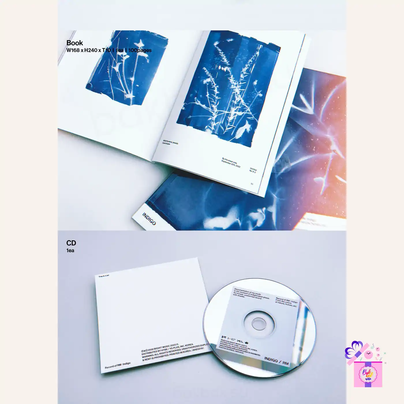 RM (BTS) – Indigo [Book Edition] – Bak Bak K-Pop Store
