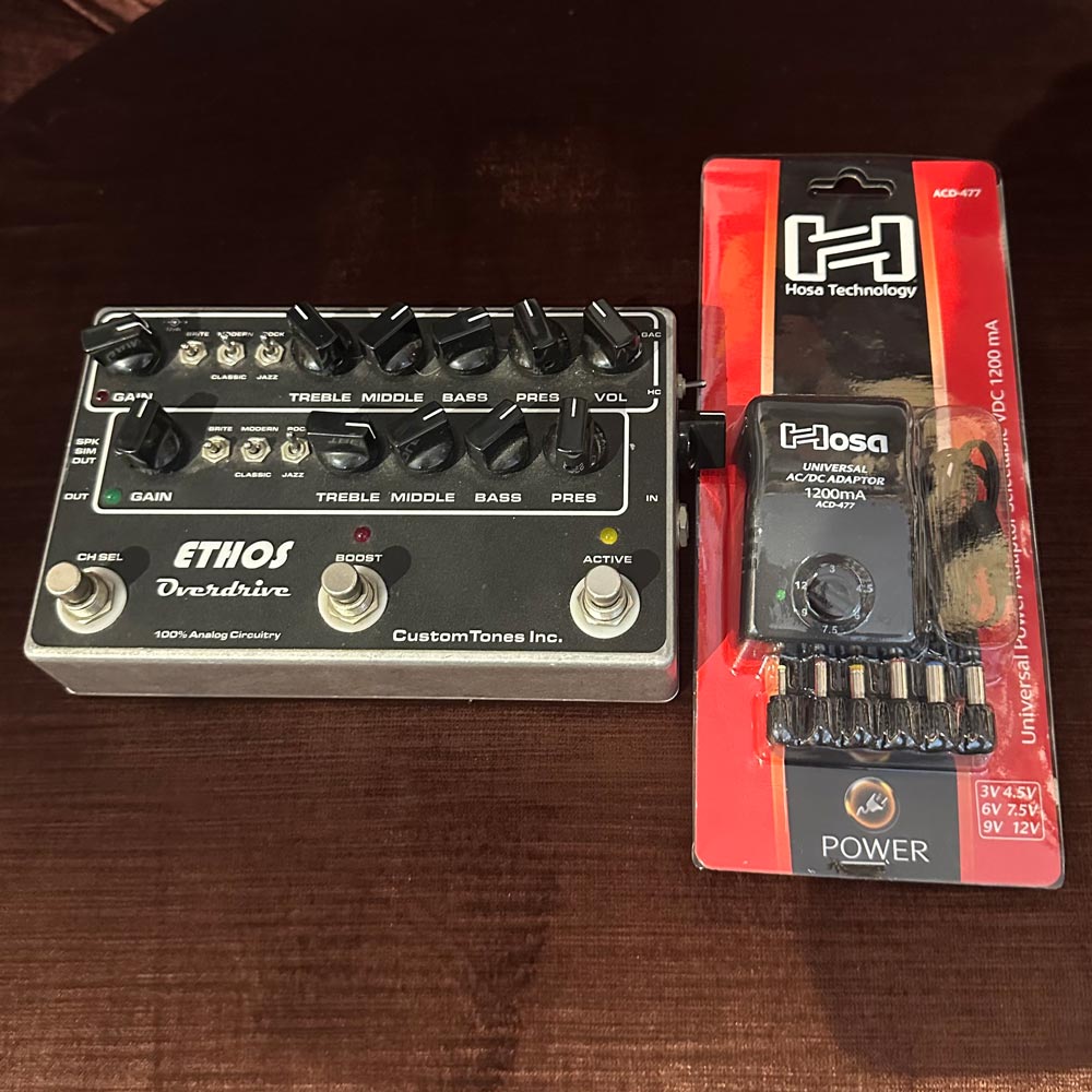 CustomTones Inc. Ethos Overdrive Pedal (Pre-Owned) – Bananas At
