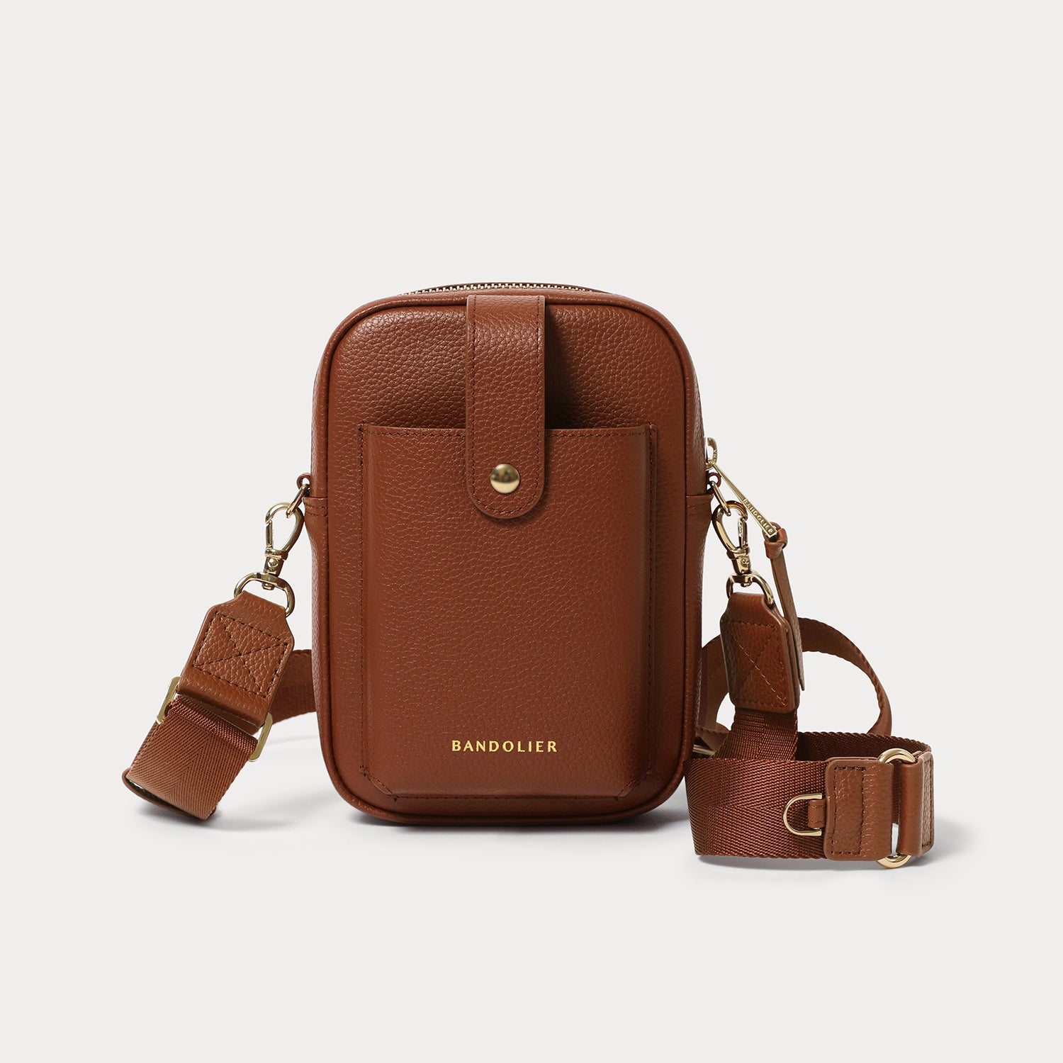 Dillon Bag - Cognac/Gold – Bandolier