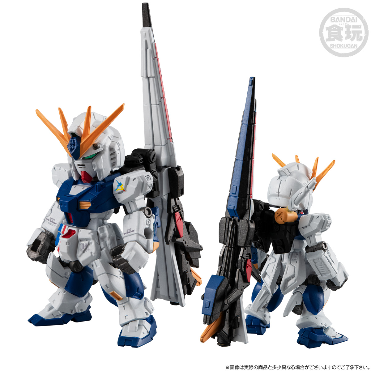 FW GUNDAM CONVERGE CORE RX-93ff νガンダム & MSN-04FF サザビー