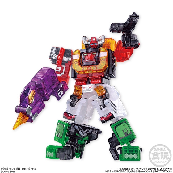 ミニプラ 動物合体シリーズSP01 ワイルドジュウオウキング クリア