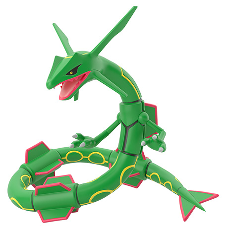 レックウザ｜ポケモンフィギュア図鑑｜ポケモンスケールワールド