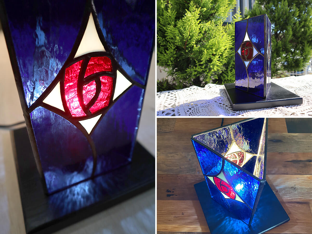 ステンドグラス制作キット／アメリカンスタイル＜中級＞＋工具セット