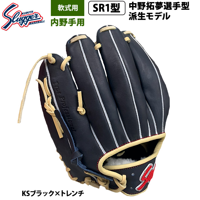 即日出荷 限定 久保田スラッガー 野球 軟式 グラブ 内野手用 SR1型 SR1