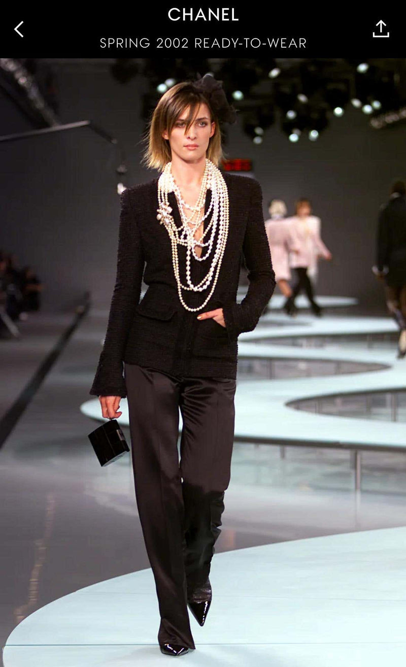 Chanel Black Lucite Minaudiere Clutch / Chain Wristlet Collectors