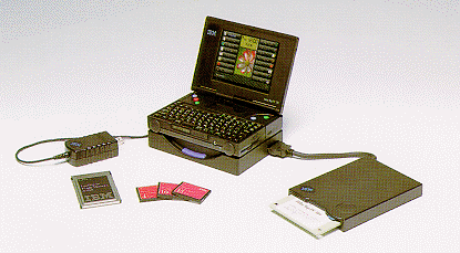 Pictures of the IBM Palmtop PC110