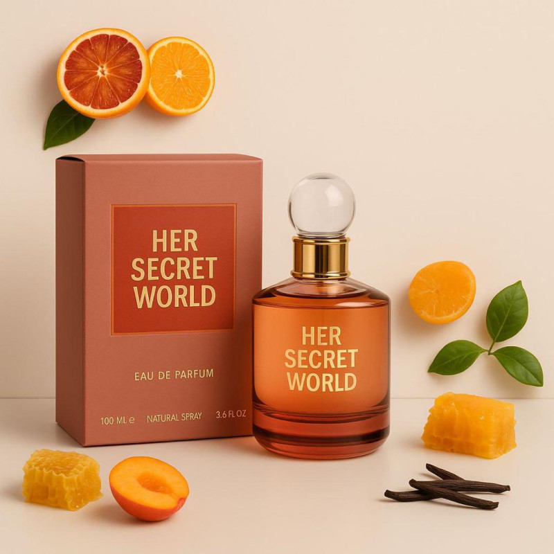 HER SECRET WORLD オードパルファム 100ml 香水(女性用) HER SECRET