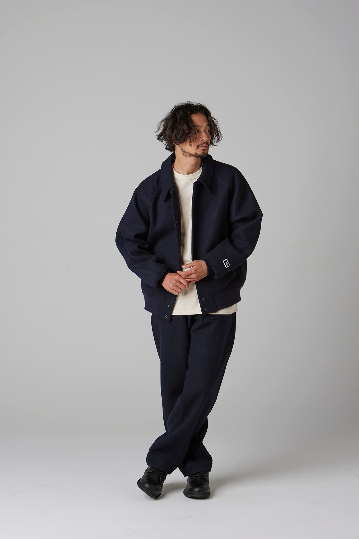 HEAVY MELTON AWARD JACKET – BLUCO. INC