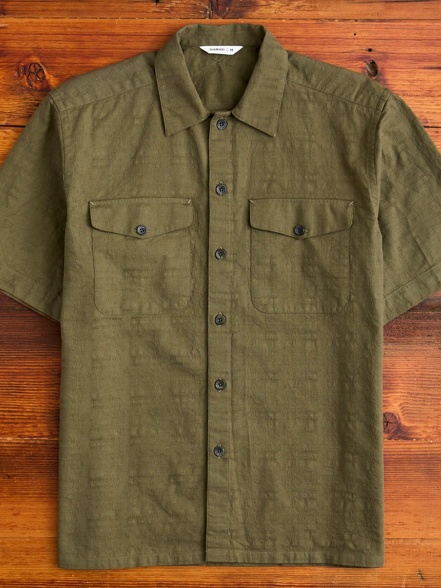 Safari Shirt in Drab Barkcloth – Blue Owl Workshop