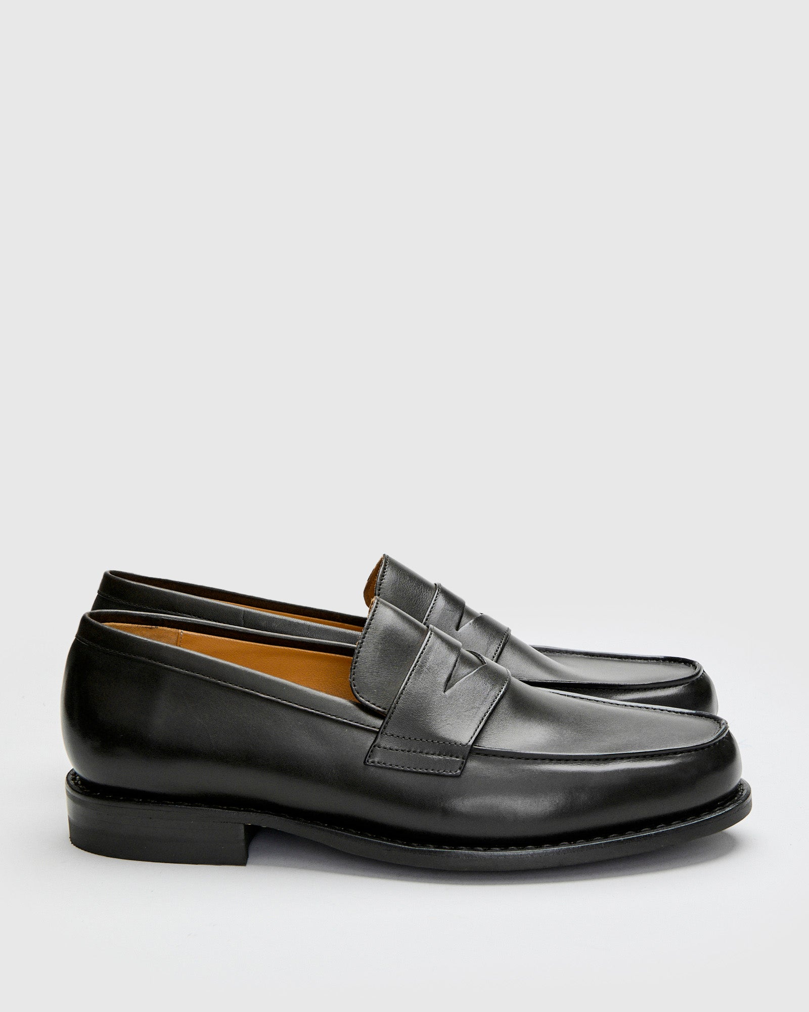Adonis Loafer in Noire-Lis Noir – Blue Owl Workshop