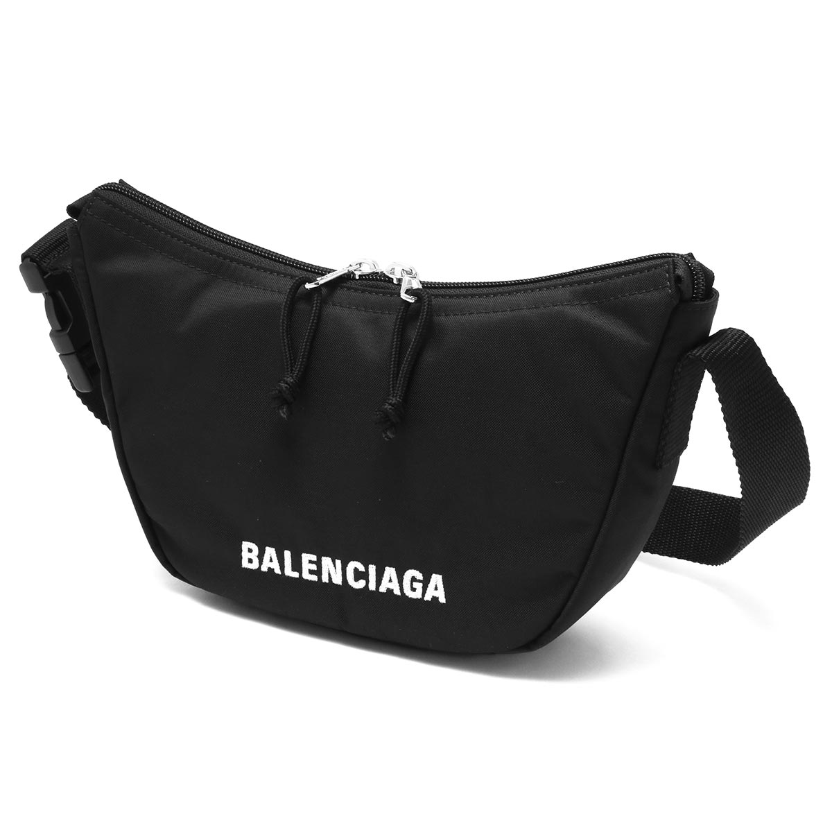 BALENCIAGA 黒 レザー ショルダーバッグ BALENCIAGAレザーショルダー