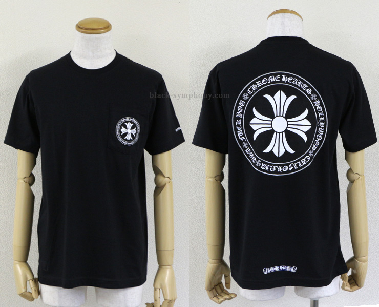 クロムハーツTシャツCHプラスブラック|クロムハーツ通販専門店ブラック