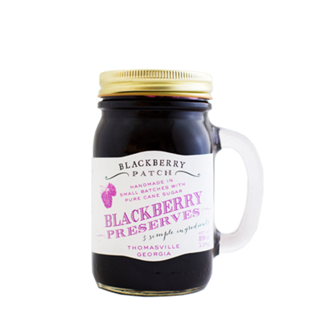 Handled Mug Blackberry Preserves - Blackberry Patch Fruit Syrups