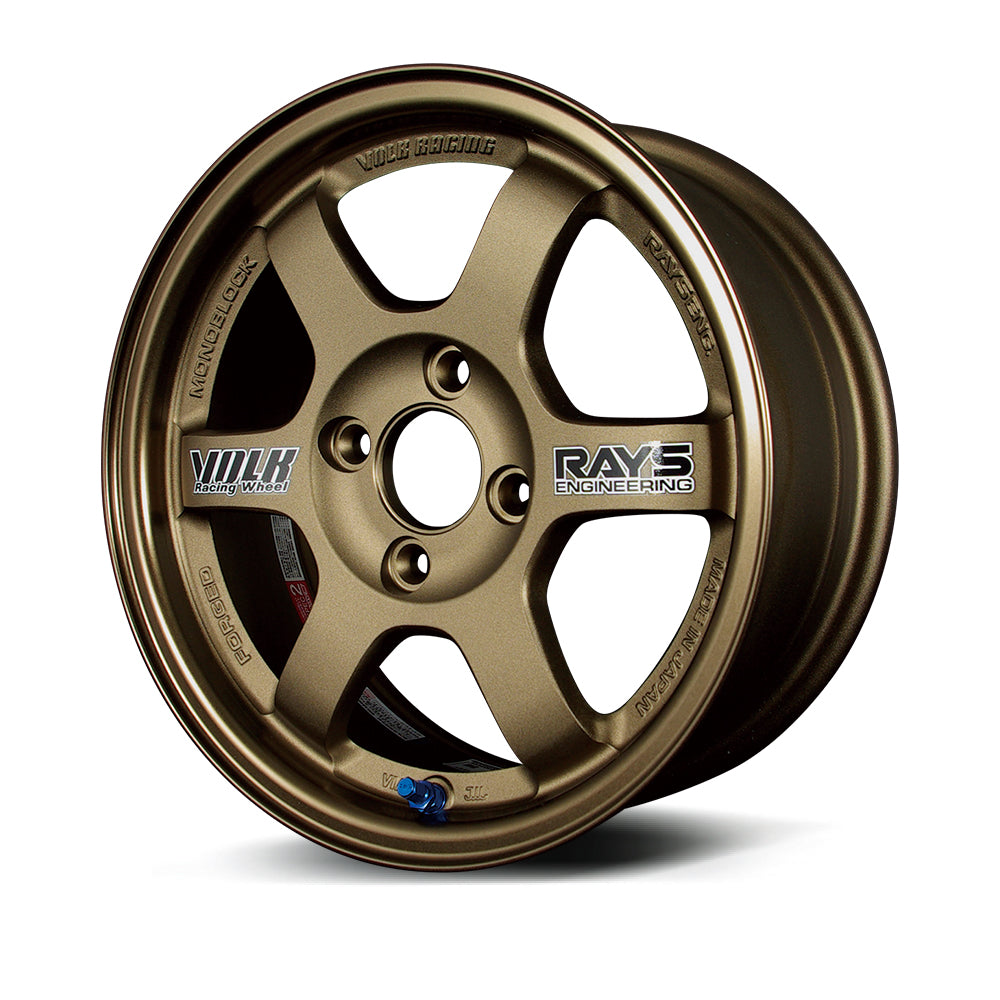 RAYS VOLK RACING TE37 14X5J +45 4X100 BRONZE (ANODIZED) (BR