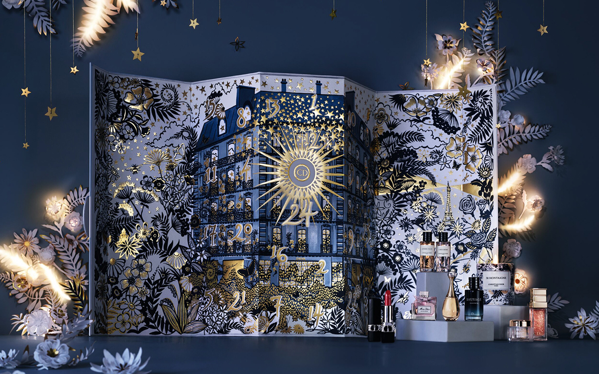 ディオールからアドベントカレンダーが登場！フレグランス、メイク