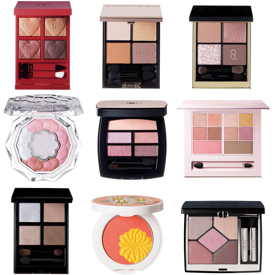 2024年春の新作アイパレまとめ】ディオールの限定色やシャネルの大人気