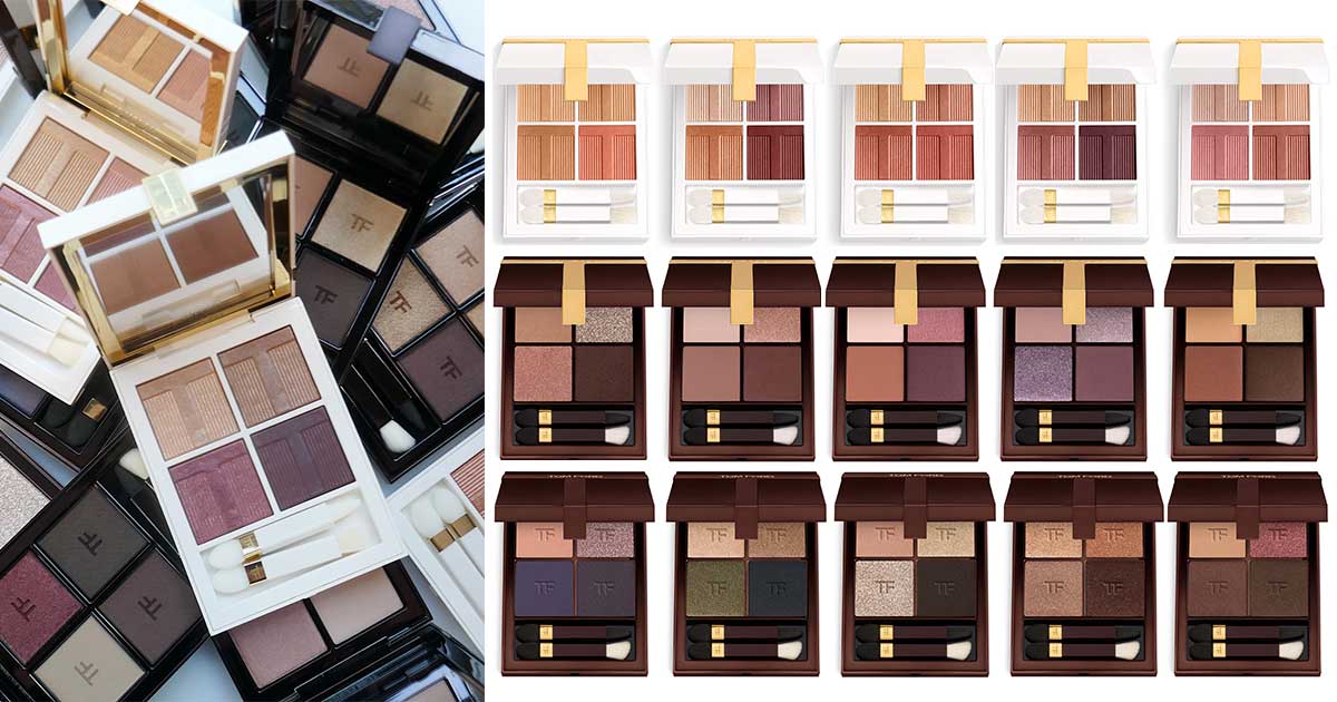トム フォード アイ カラー クォード】進化したアイシャドウパレットを