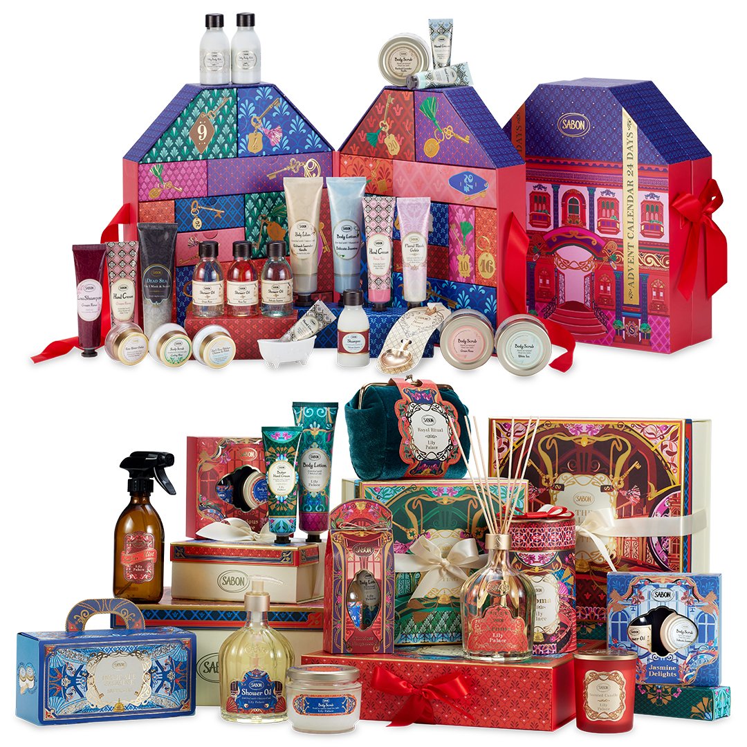 SABON×クリスマスコフレ2024】プレゼントにうれしいセットやアドベント