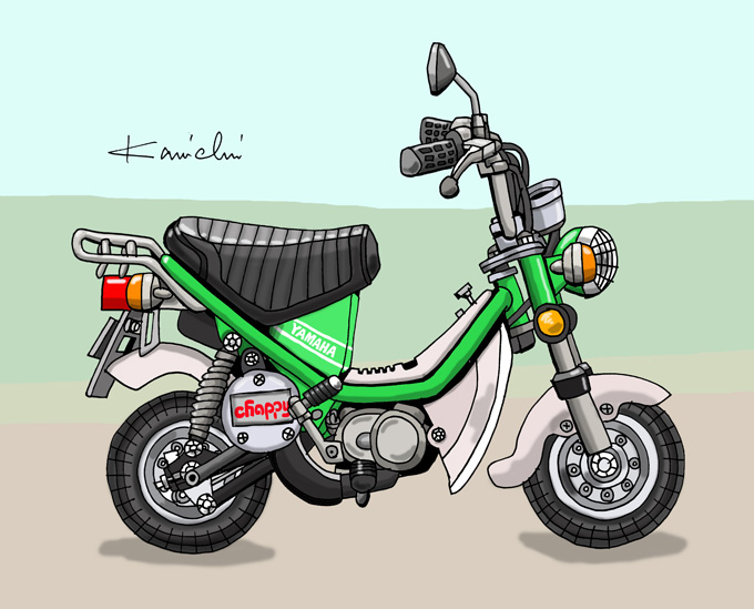 レトロバイク・グラフティ第32回 YAMAHA CHAPPY（ヤマハ チャピィ