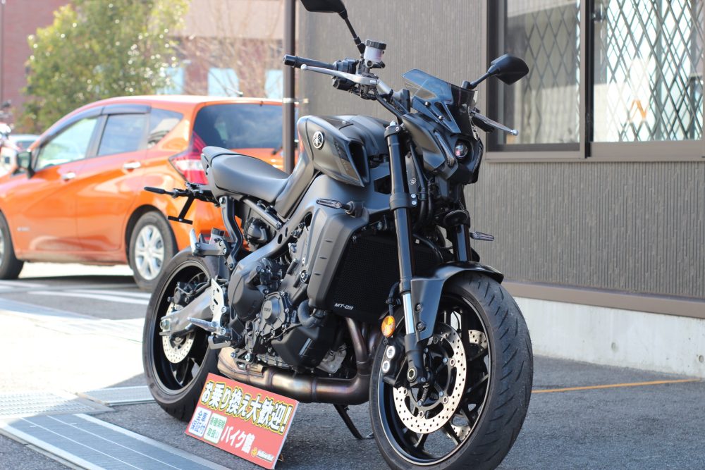 フロントフォークのメンテナンスとは」＆「車両紹介ヤマハMT-09