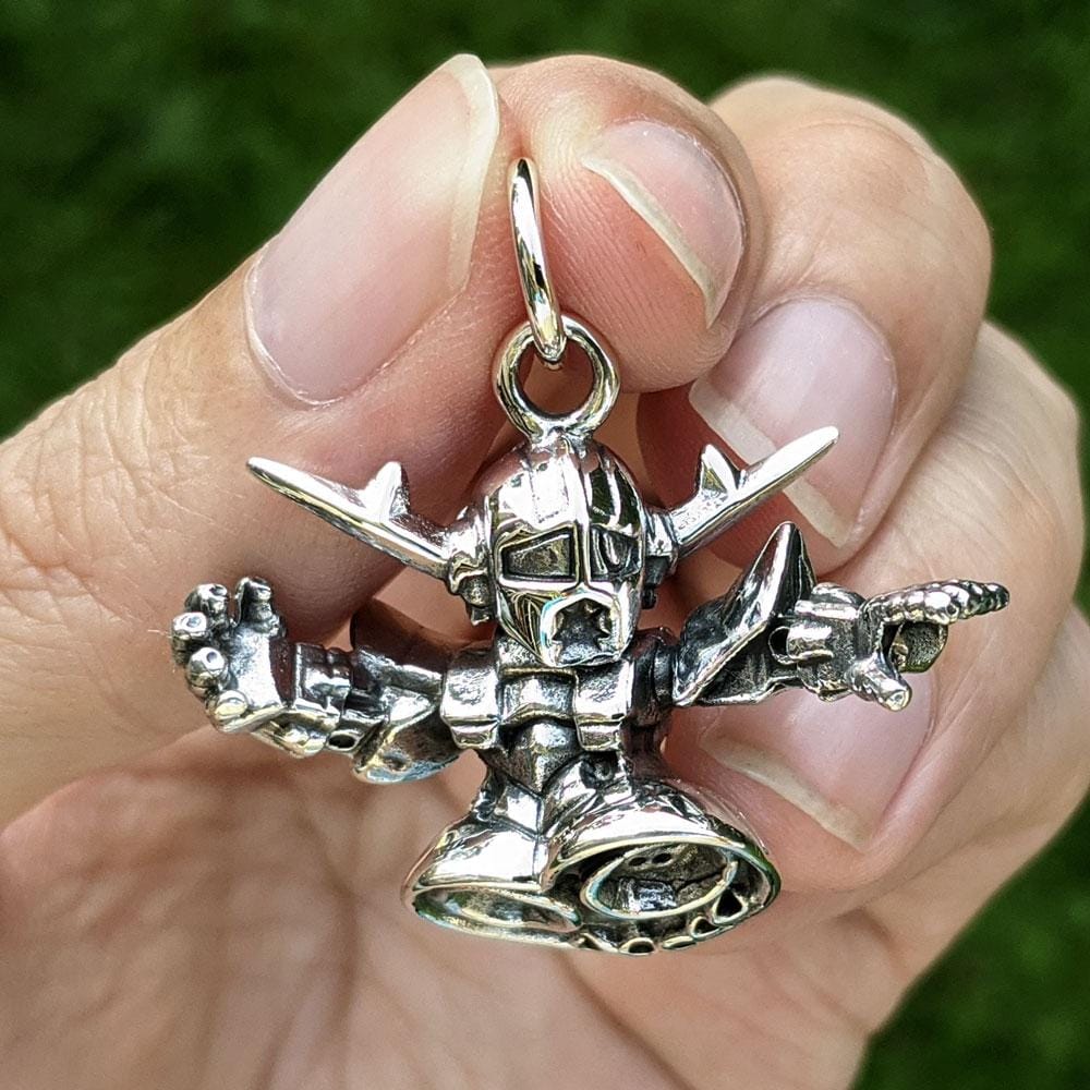 SD Mazinger Z Pendant | Chibi Super Robot Jewelry