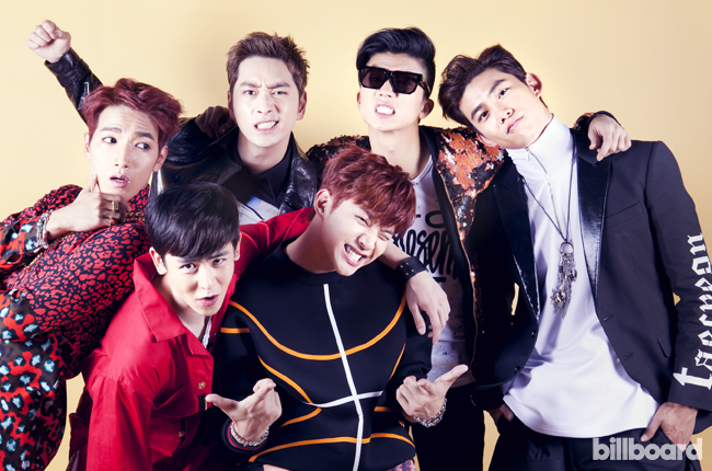 2PM: Billboard Studio Photo Shoot