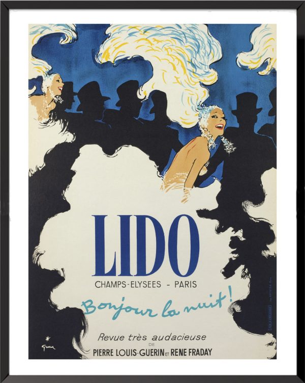 Paris, Les collections de printemps, René Gruau — GRU15 | Bill Posters