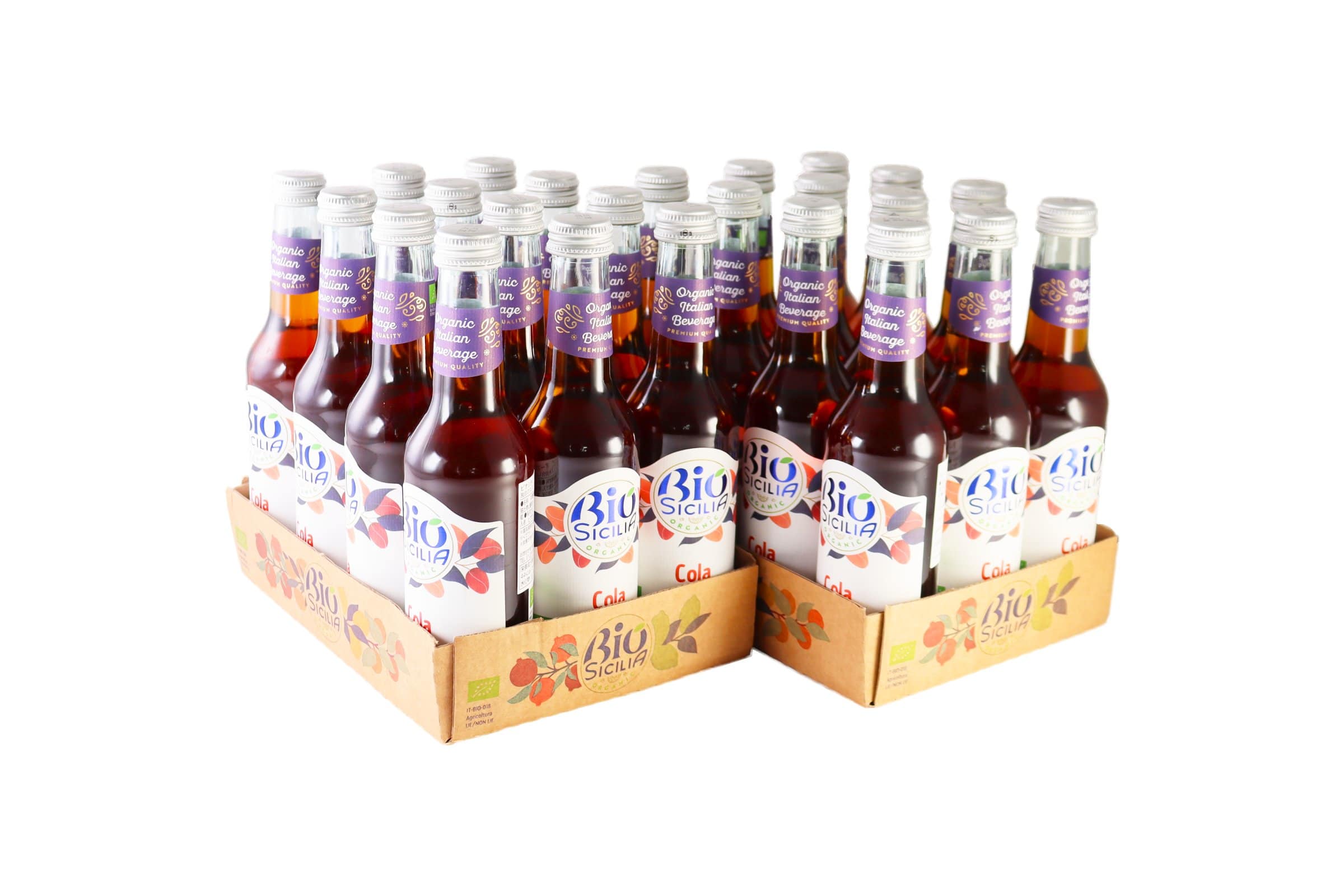送料無料】ビオシチリア オーガニック ソーダ(キノットフレーバー)24本