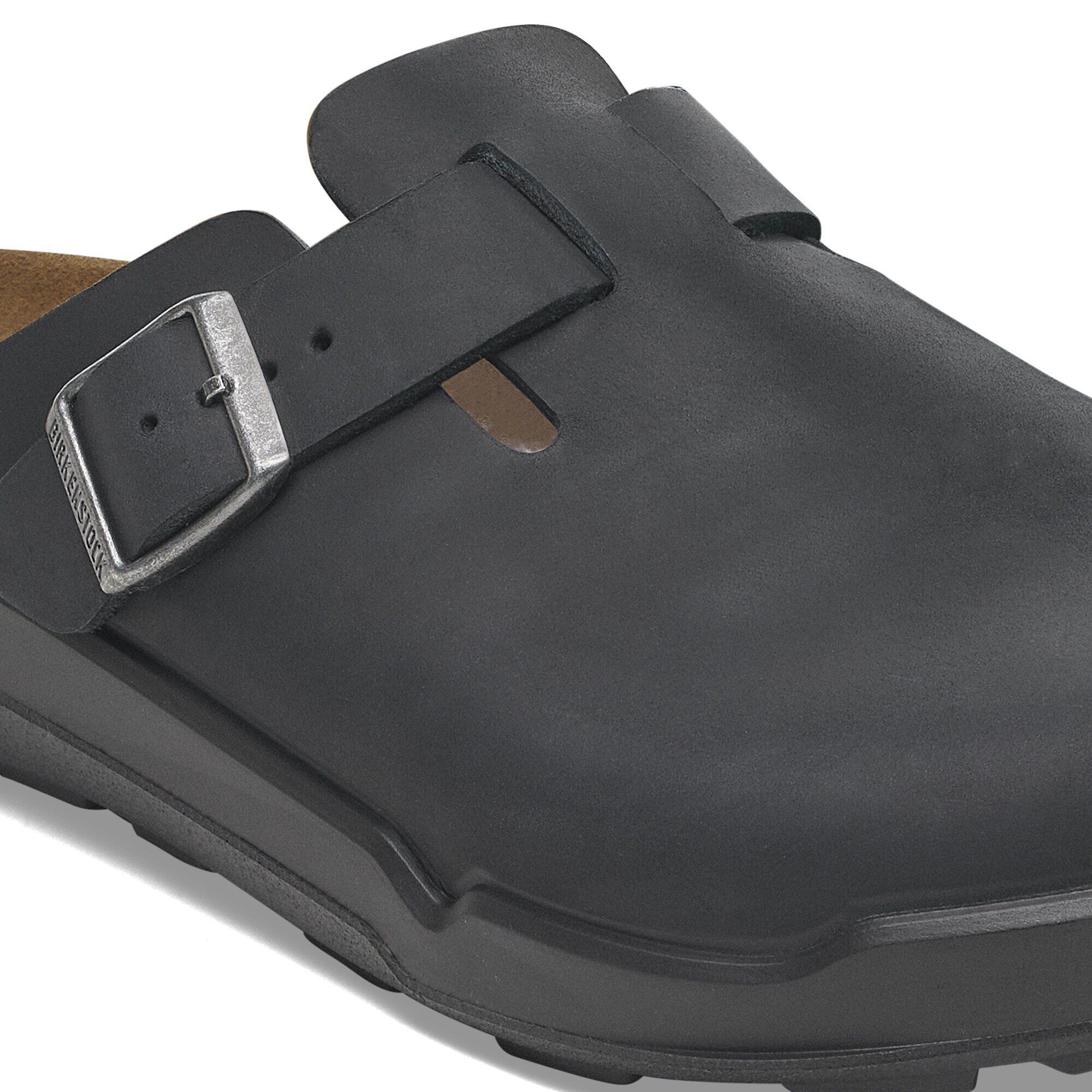 Boston Crosstown Oiled Leather in Color Black | BIRKENSTOCK US