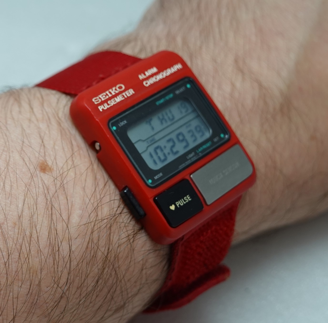 SOLD 1982 Seiko Pulsemeter 'Freddie Mercury' - Birth Year Watches