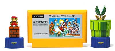 PEPSI：スーパーマリオブラザーズ ドットボトルキャップ コレクション