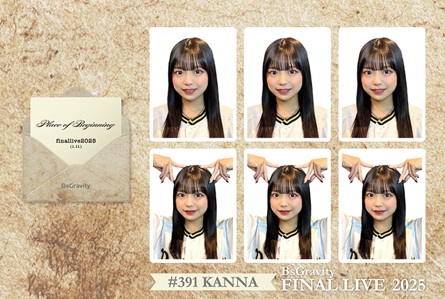 y*n様 BsGravity FINAL LIVE サイン入りチェキ 381 S y*n様 BsGravity