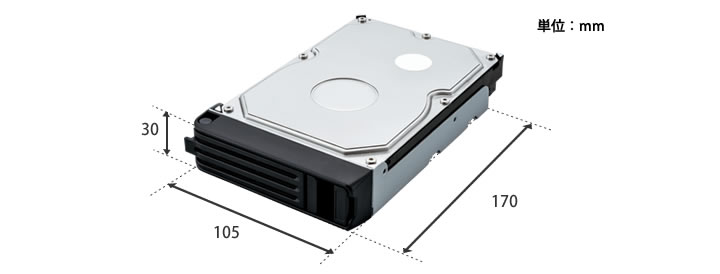 未使用】BUFFALO OP-HD3.0N 3TB NAS交換用HDD【新古】 OP-HD3.0N