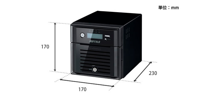 WS5200DN02W6 : 法人向けNAS : TeraStation | バッファロー