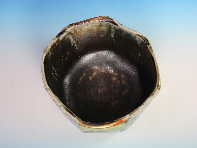 塩釉婆沙羅茶碗｜作家名：安食ひろ｜文錦堂 | 文錦堂