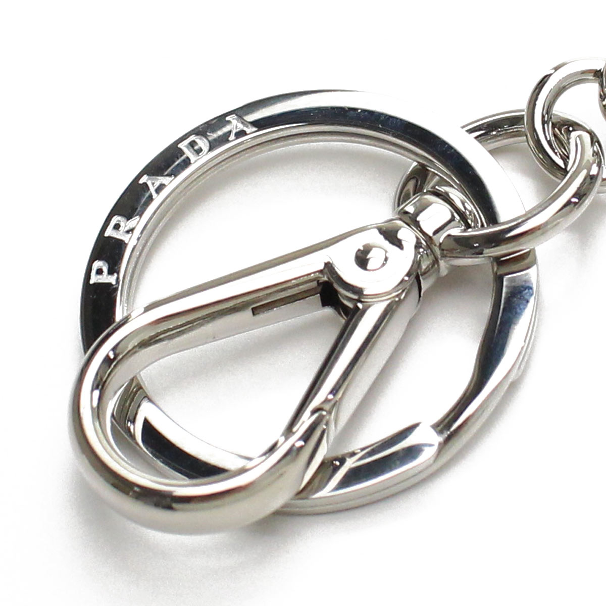 BRAND SHOP REALIZE /プラダ PRADA キーリング2PP080 053 F0002NERO