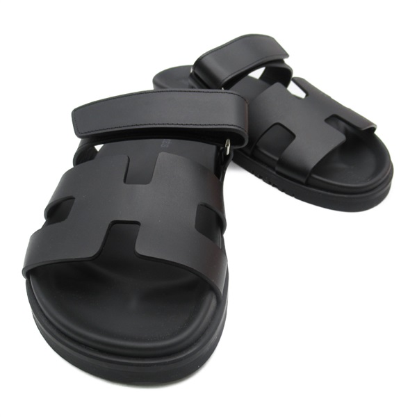 エルメス(HERMES)エルメス サンダル シプレ ブラック サンダル 靴