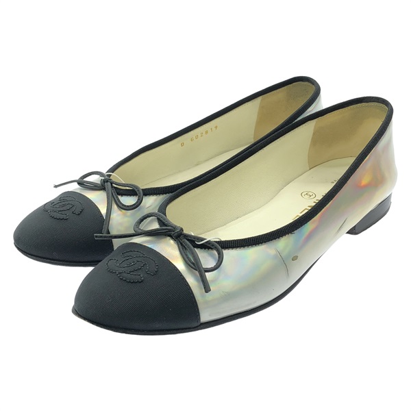 シャネル(CHANEL)シャネル バレーシューズ #37 パンプス 靴 レディース