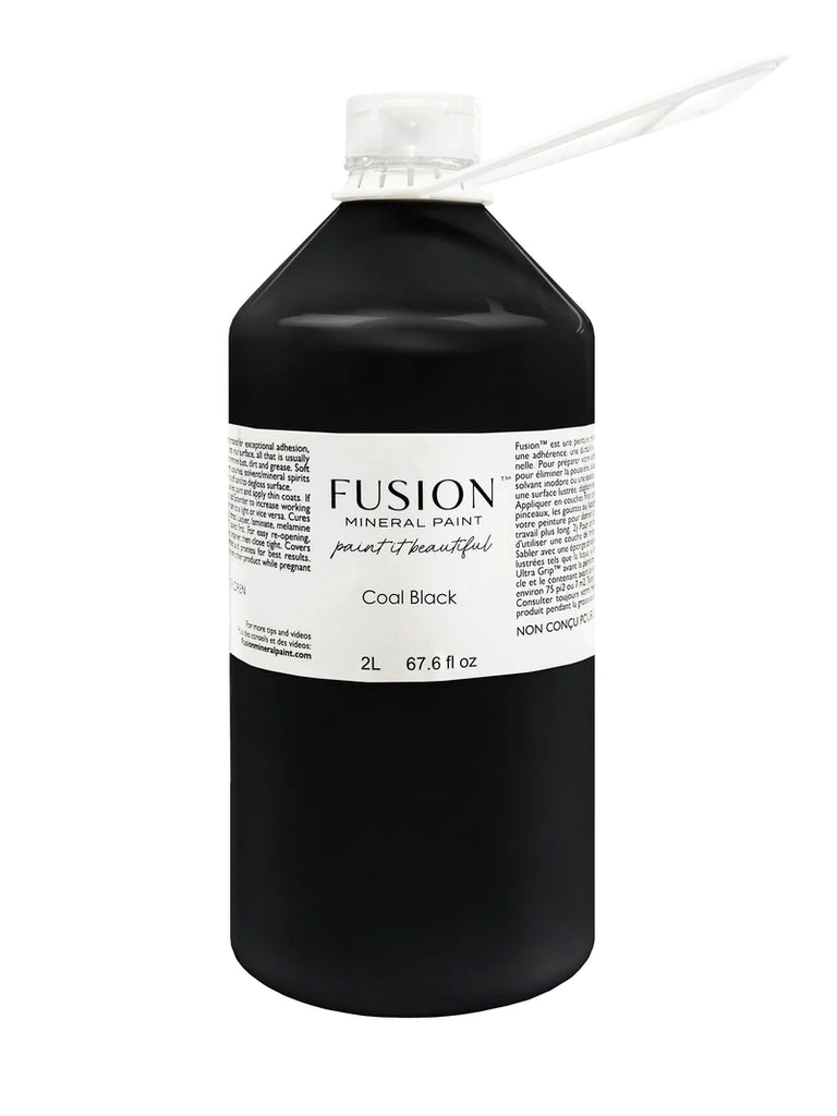 Fusion Mineral Paint - Coal Black – Finders Keepers Brantford Shop