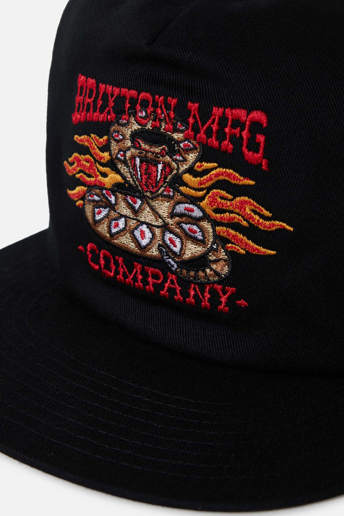 Unisex Hardee Snapback in Black – Brixton