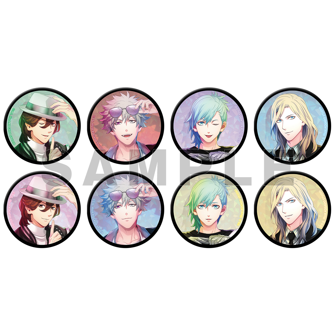 うたの☆プリンスさまっ♪ トレーディングホログラム缶バッジ IDOL