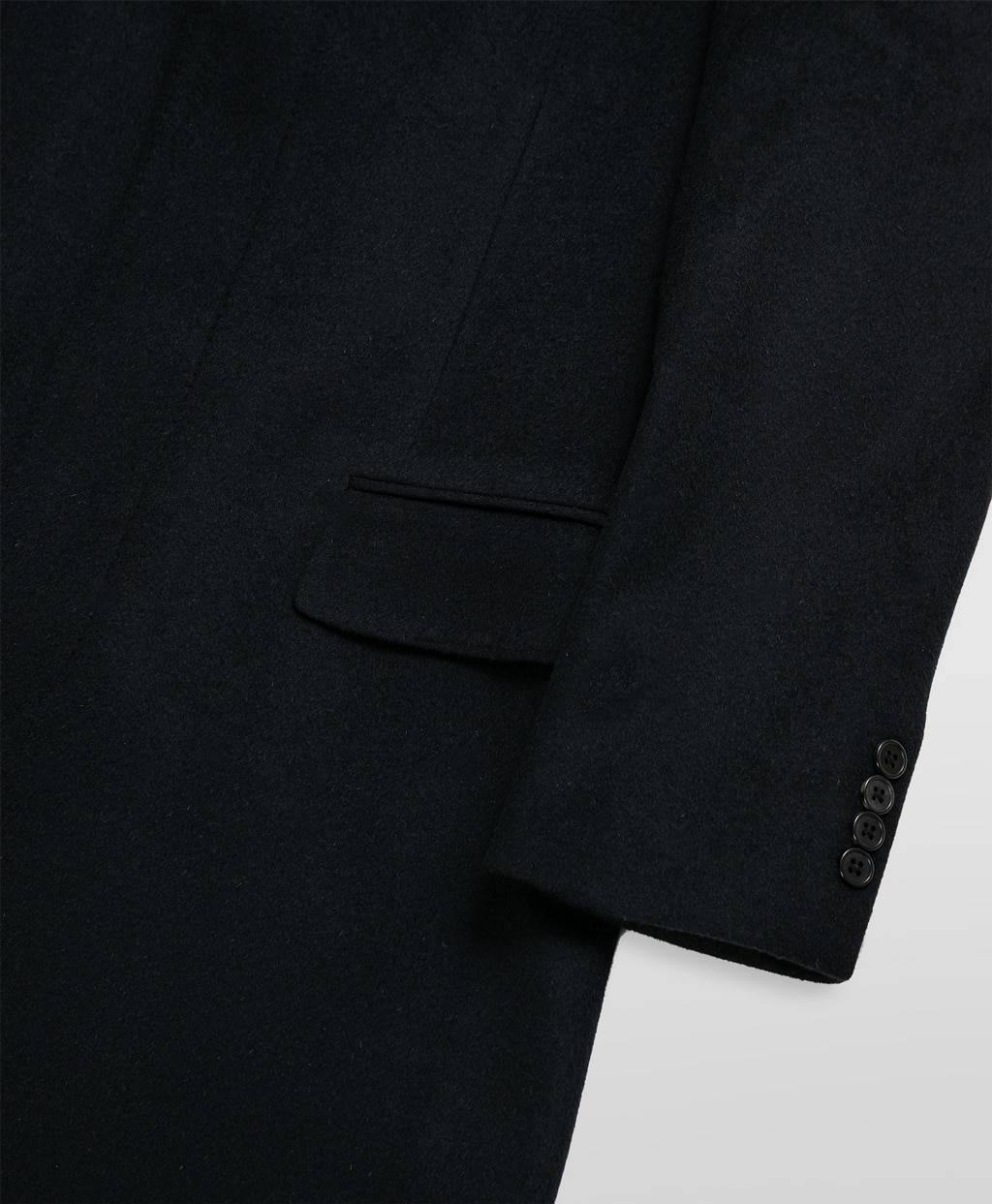 ウール/カシミヤ ソリッド チェスターフィールドコート | Brooks