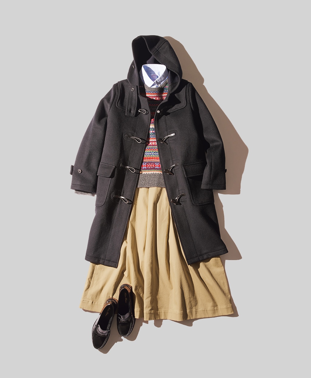 ウール ダブルフェイス ダッフルコート | Brooks Brothers Japan