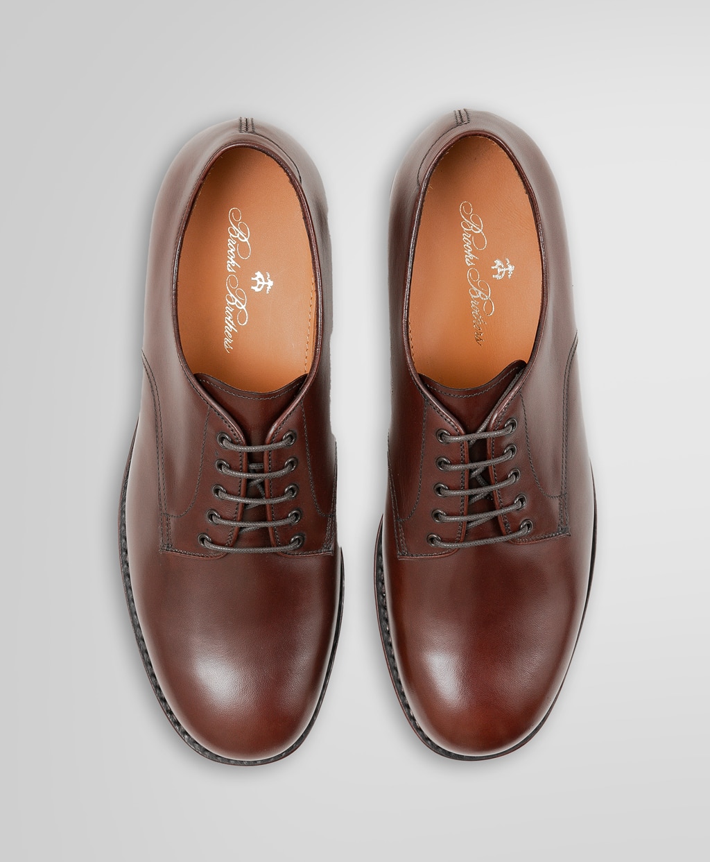 カーフレザー プレーントゥ シューズ | Brooks Brothers Japan