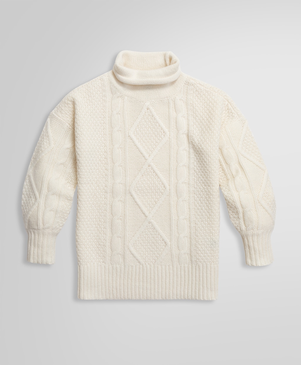 アランケーブル モックネックセーター | Brooks Brothers Japan