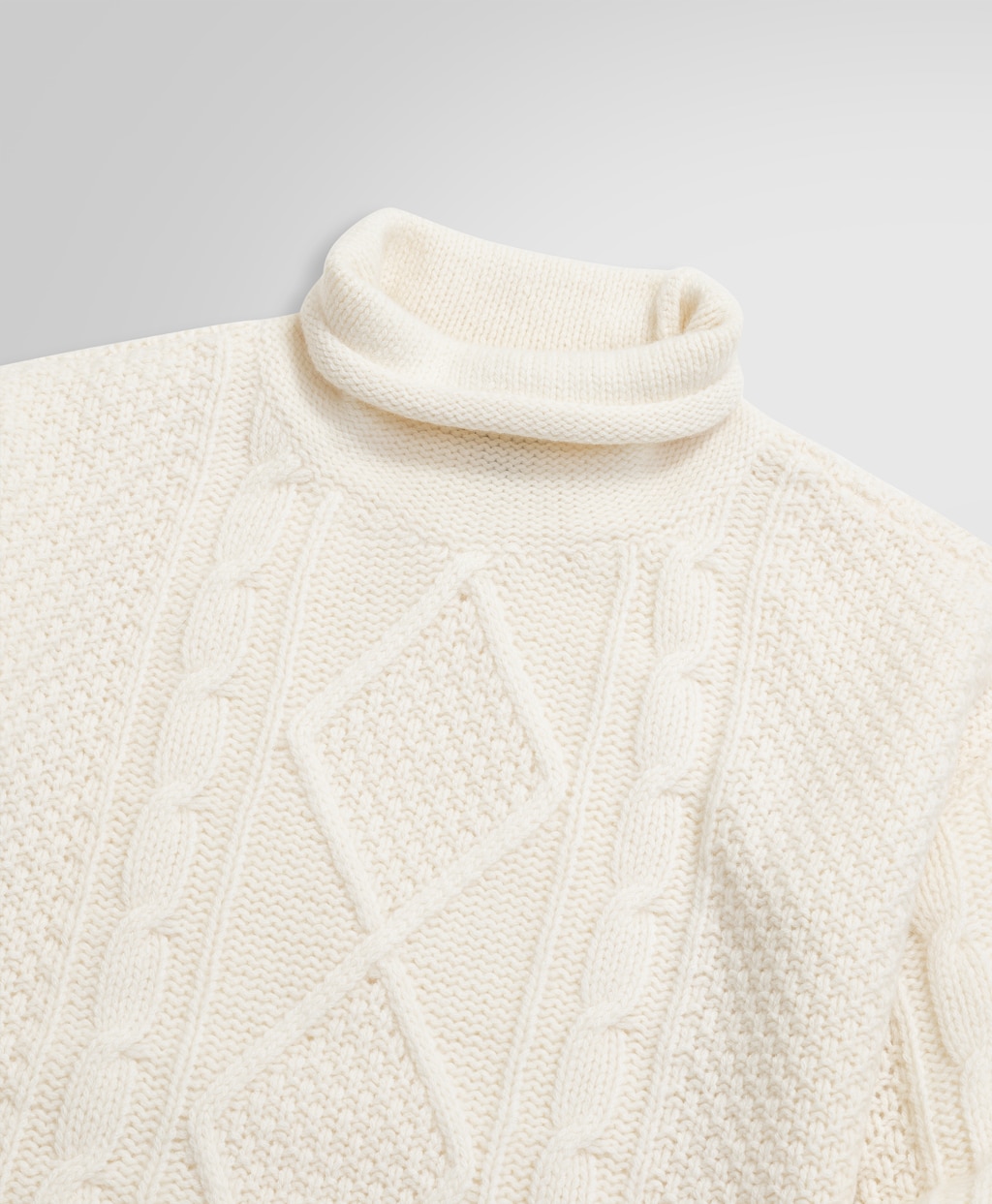 アランケーブル モックネックセーター | Brooks Brothers Japan